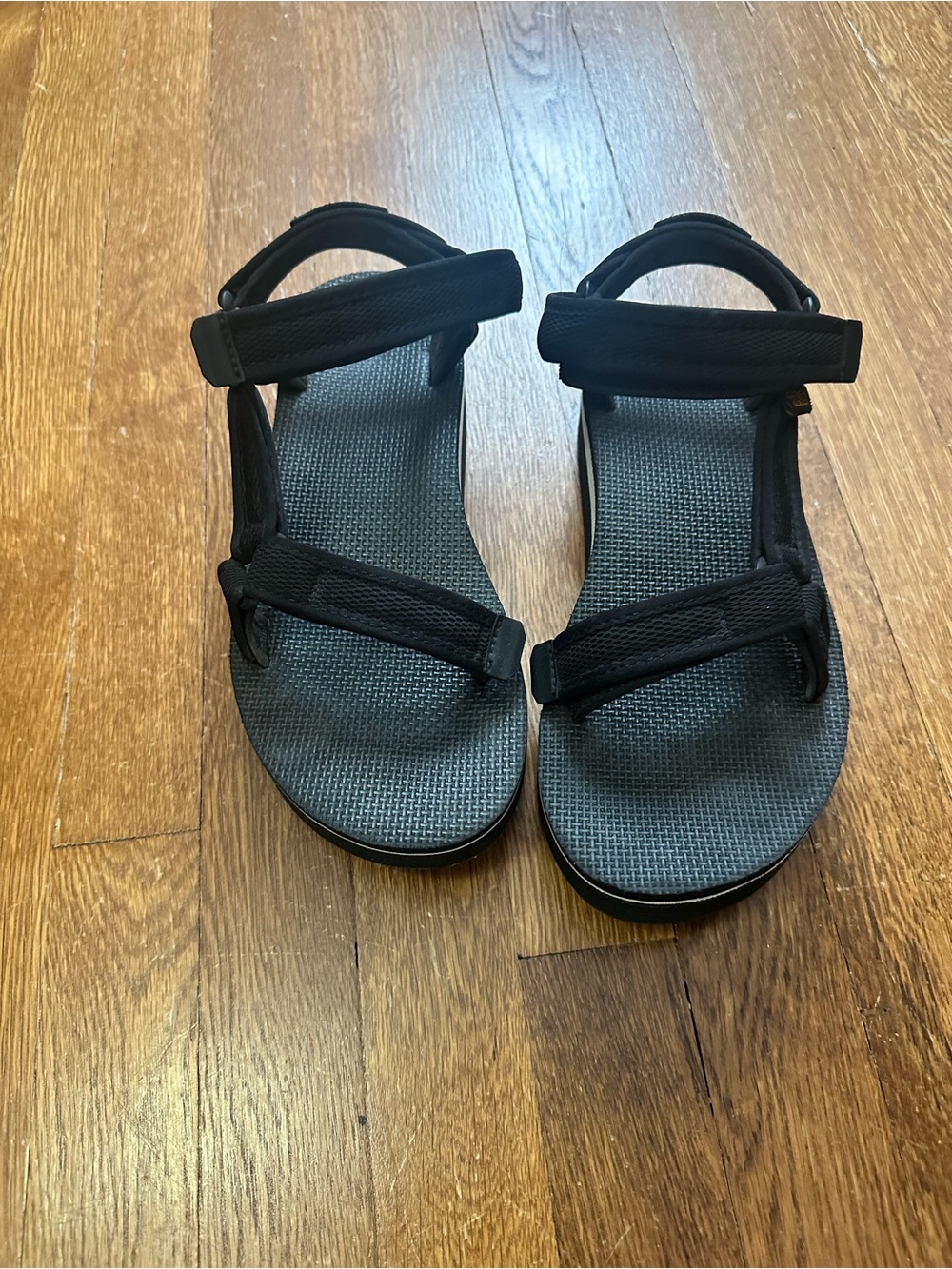 Women’s Black Sport Strap Sandals